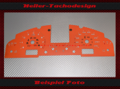 Tachoscheibe für Porsche Cayenne 9PA 2002 bis 2010 270 Kmh 8000 UPM