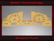 Tachoscheibe für Porsche Cayenne 9PA 2002 bis 2010 270 Kmh Benzin