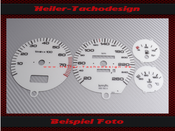 Speedometer Discs for Audi 80 90 260 Kmh 893 190 A