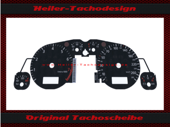 Tachoscheiben für Audi A6 4B grosses Display