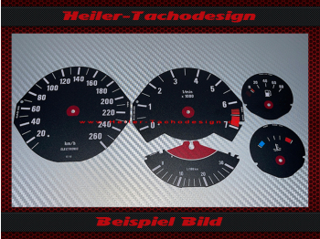 Speedometer Disc BMW E34 260 Kmh