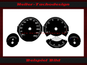 Speedometer Disc for BMW E34 260 Kmh
