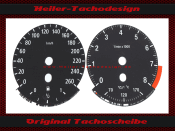 Tachoscheibe für BMW E60 E61 260 bis 8