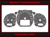 Tachoscheibe für Mercedes W210 Facelift E Klasse Diesel 240 Kmh