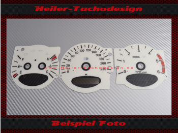 Speedometer Disc for Chrysler PT Cruiser 140 Mph to 220 Kmh