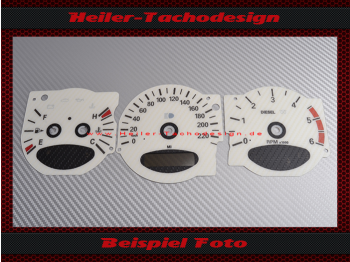 Speedometer Discs for Chrysler PT Cruiser 140 Mph to 220 Kmh