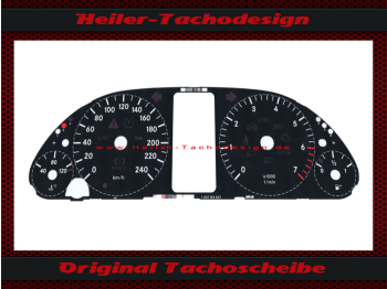 Tachoscheibe für Mercedes A Klasse W169 Benzin