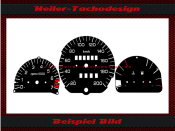 Speedometer Disc for Seat Toledo 1L 200 Kmh