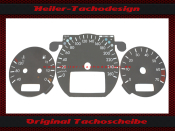 Tachoscheibe f&uuml;r Mercedes W208 Clk Benzin