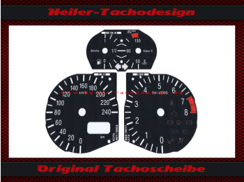 Tachoscheibe f&uuml;r Alfa Romeo 147 Twin Spark Benzin