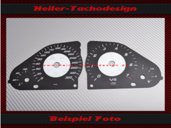 Speedometer Disc for Mercedes C55 AMG V8 320 Kmh