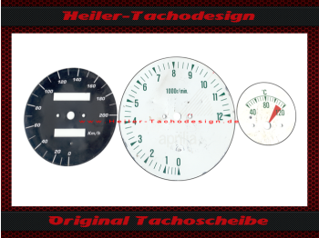 Speedometer Disc for Aprilia RS 125 Speedometer to 200 Kmh Tachometer to 12000 RPM
