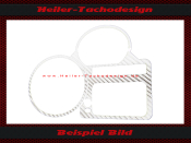 Speedometer Bezel for BMW R1200 GS Carbon Optik Foil