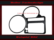 Tachoblende für BMW R1200 GS Carbon Optik Folie