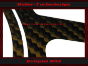Tachoblende für BMW R1200 GS Carbon Optik Folie