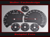 Speedometer Disc Chevrolet Corvette C5 200 Mph to 320 Kmh