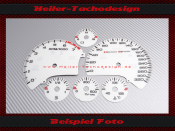 Speedometer Disc for Chevrolet Corvette C5 200 Mph to 320 Kmh