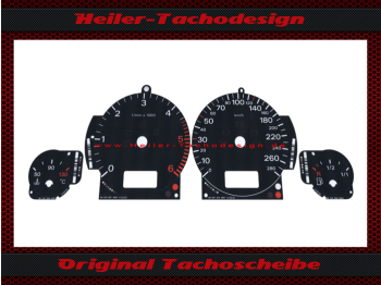 Tachoscheiben für Audi A8 4E D3 Diesel