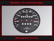 Tachoscheibe Porsche 911 Carrera Modell 1984 - 1989...