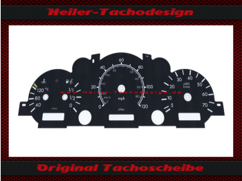 Speedometer Disc for Mercedes W163 ML430 M Class Mph to Kmh