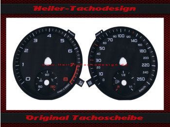 Tachoscheibe f&uuml;r Audi A1 S line Benzin
