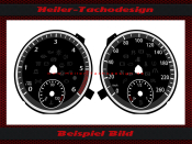 Speedometer Disc VW Jetta 2011 MPH to KMH