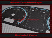 Tachoscheibe für VW Polo 9N Tacho bis 260...