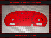 Speedometer Disc VW Polo 9N Speedometer to 260 Tachometer to 60