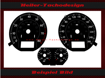 Speedometer Disc for VW Passat 3C Petrol Mph to Kmh