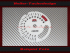 Speedometer Disc for Suzuki GSX-R750 BJ 2004 (WVB3)