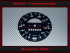 Speedometer Disc for Vw Beetle 1303 Mph to Kmh 160 Kmh - 1