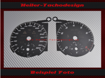 Tachoscheibe f&uuml;r Mercedes W164 AMG 320 Kmh Diesel oder Benzin
