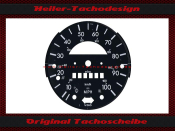 Speedometer Disc for Vw Beetle 1303 Mph to Kmh 200 Kmh...