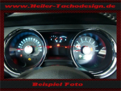 Tachoscheibe Ford Mustang GT 2010 bis 2012 Standard Model 140 Mph zu 220 Kmh