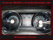 Speedometer Disc for Ford Mustang GT 2010 to 2012 default Model 140 Mph to 220 Kmh