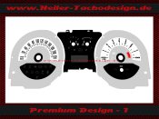 Speedometer Discs for Ford Mustang GT 2010 to 2012 default Model 140 Mph to 220 Kmh