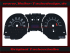 Speedometer Discs for Ford Mustang GT 2010 to 2012 default Model 140 Mph to 220 Kmh