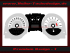 Speedometer Discs for Ford Mustang GT 2010 to 2012 default Model 140 Mph to 220 Kmh