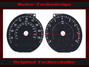Speedometer Discs for Jaguar XK 2007 180 Mph to 280 Kmh