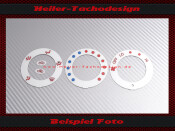 Gauge face Toyota MR2 III W3 Heizungsscheiben