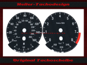 Speedometer Disc BMW E90 E91 E92 E93 Mph to Kmh