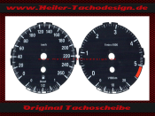Speedometer Discs for BMW E90 E91 E92 E93 2008 260 Kmh 5500 RPM