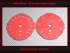 Speedometer Discs for BMW E90 E91 E92 E93 2008 260 Kmh 5500 RPM