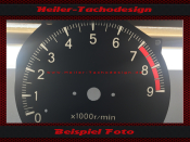 Speedometer Disc Mitsubishi 3000 GT Mph zu Kmh