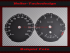 Tachoscheiben für BMW E81 E82 E84 E87 E88 1er 160 Mph zu 260 Kmh 7500 UPM