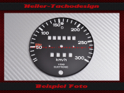 Speedometer Disc for Porsche 911 930 Turbo 1976 to 1989