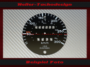 Speedometer Disc for Porsche 911 930 Turbo 1976 to 1989
