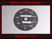 Speedometer Disc for Porsche 911 964 993 Switch Mph to Kmh