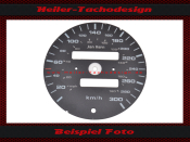 Speedometer Disc for Porsche 911 964 993 Switch Mph to Kmh