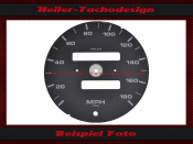 Speedometer Disc for Porsche 911 964 993 Switch Mph to Kmh